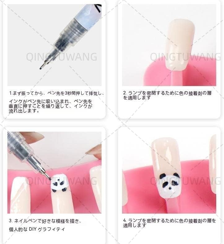 ネイルアート用品(筆など) s Amazon.co.jp: ジェルネイル ドットペン 12色 0.5mm/0.7mm ネイル